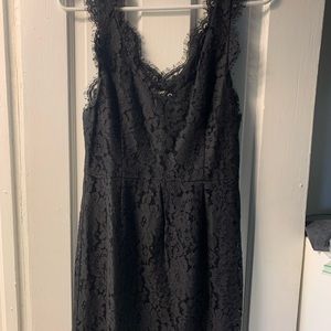 Joie Black lace dress